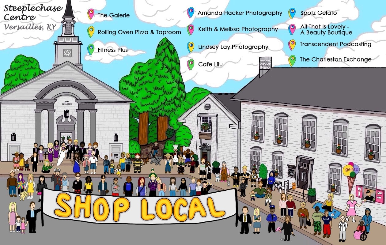 High School senior uses talent to support small businesses in Versailles ABC 36 News