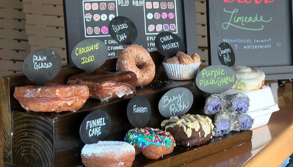 Doughnuts at North Lime Coffee & Donuts on Clays Mill Road in Lexington.