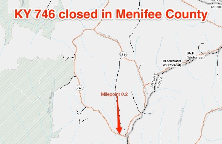 Menifee County road reopens, Perry County detour coming - ABC 36 News