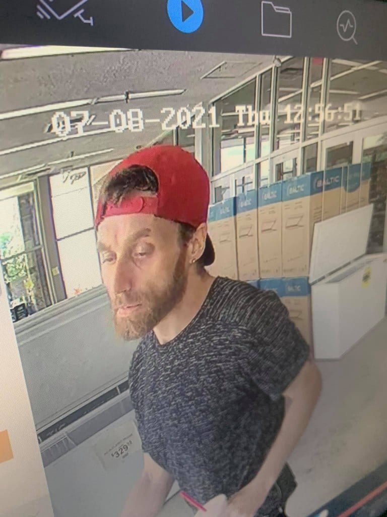 Shoplifting suspect in Georgetown 7-8-21