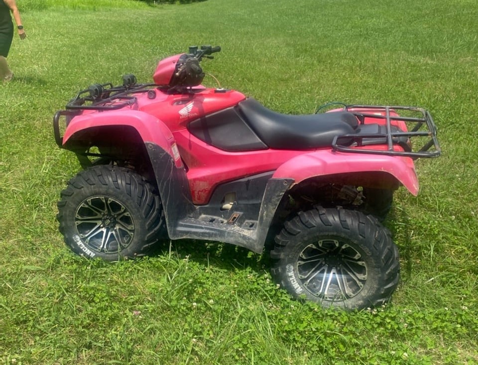 Stolen ATV in Knox County 7-13-21.  Recovered and returned to owner...two juvenile boys charged with theft
