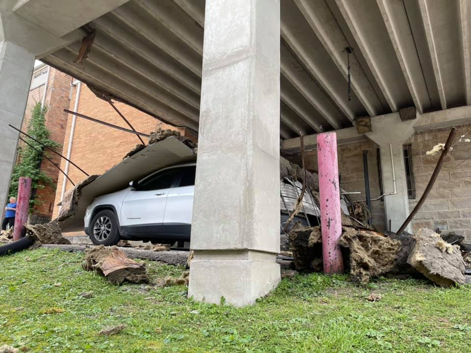 Breathitt Co. emergency crews respond to building collapse ABC 36 News