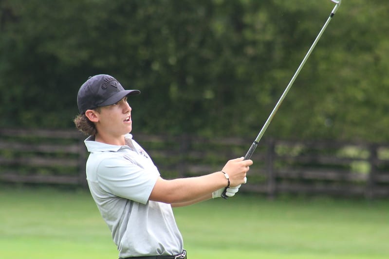 Luke Coyle of Taylor County High School and Trinity Beth of Marshall ...