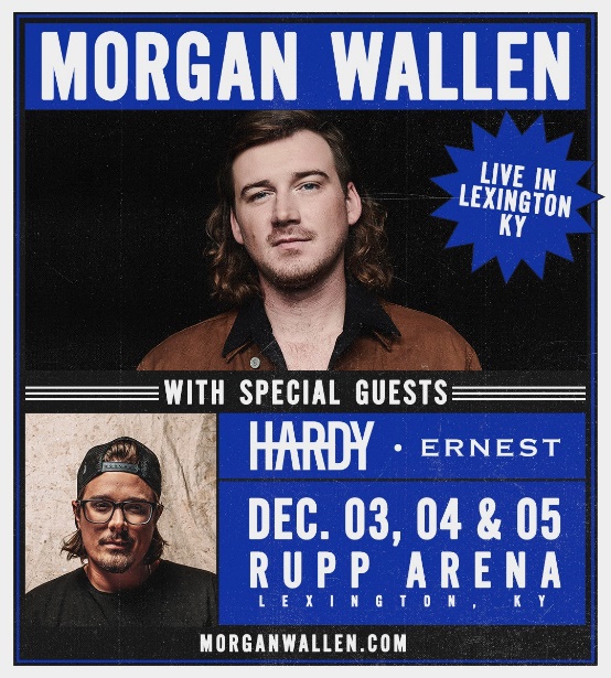 UPDATE Wallen adds third Rupp Arena show, sells more than