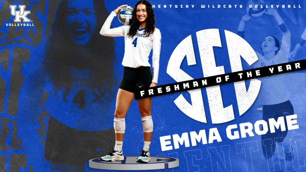 Sec Volleyball Awardsgrome Freshman Of The Year