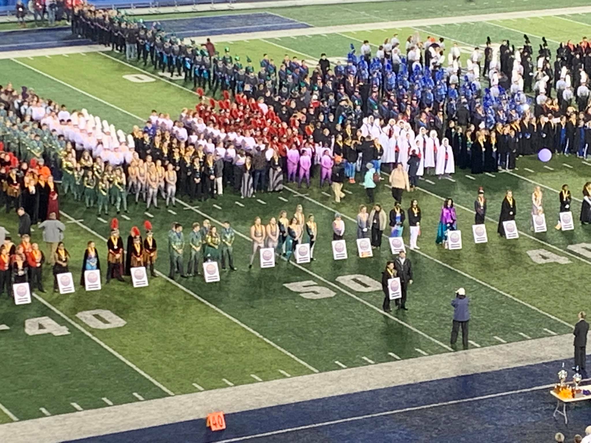 The Anderson County Marching Band