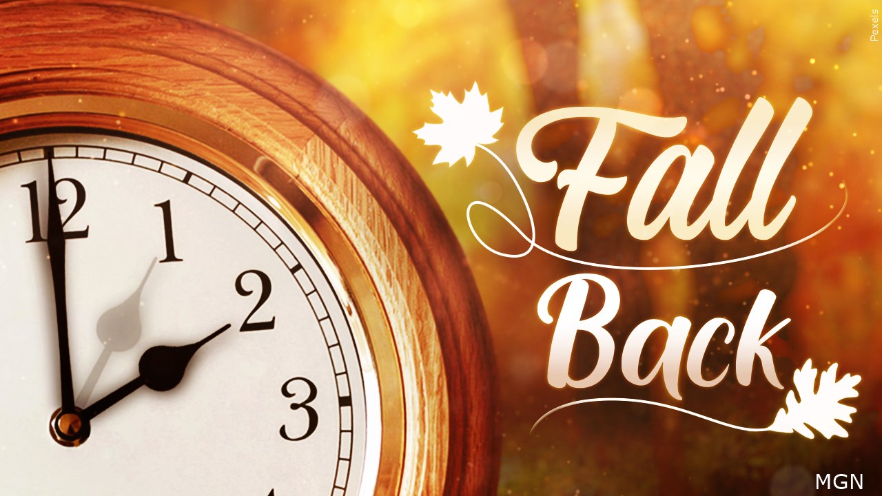 Don't to 'fall back' this weekend, end of daylight saving time