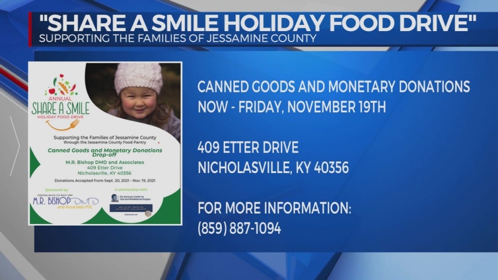 Share A Smile Holiday Food Drive Interview