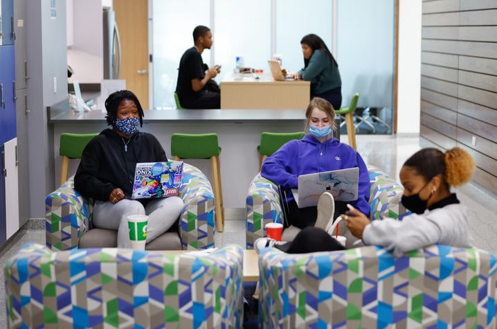 Student Success Area On October 20, 2021. Photos By Mark Cornelison | Ukphoto