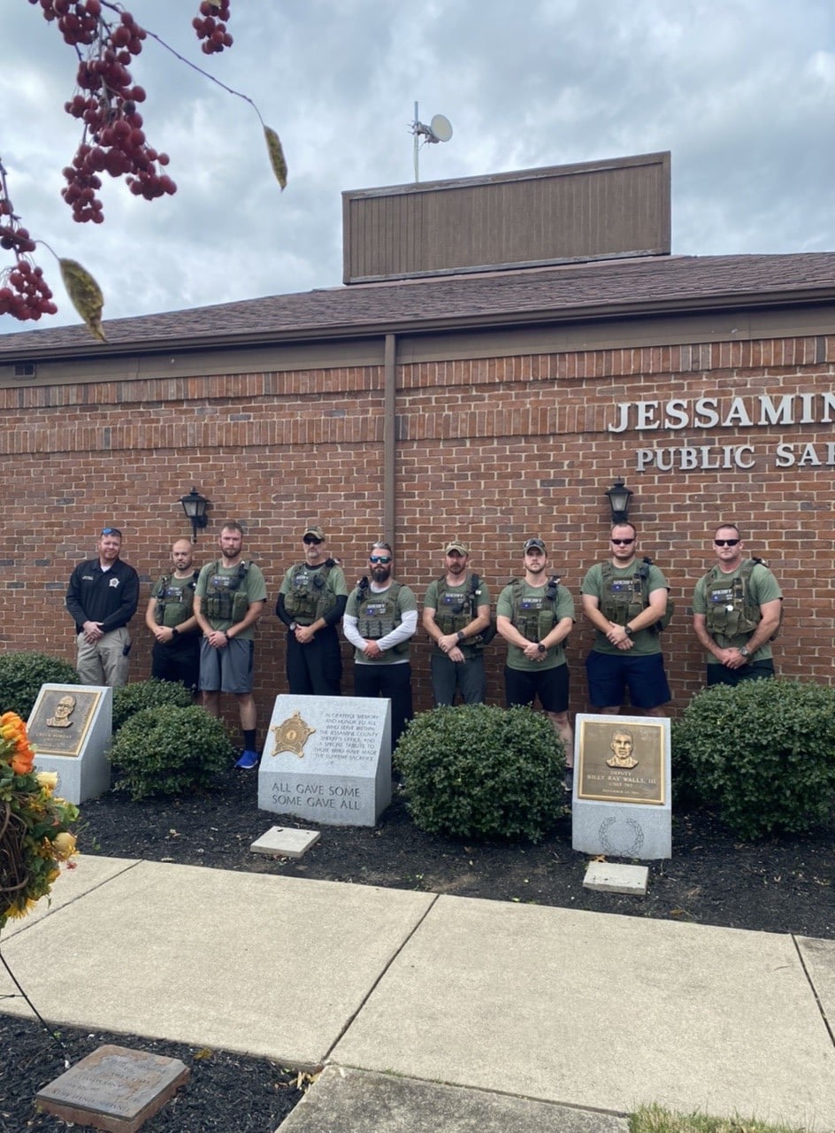 Jessamine County Sheriff's Special Response Team honors fallen deputies