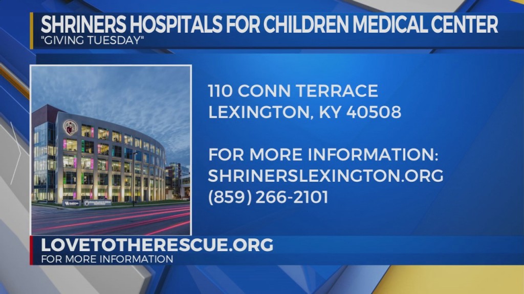 Shriner's Hospital Giving Tuesday Interview G.d.k. 11 30 2021