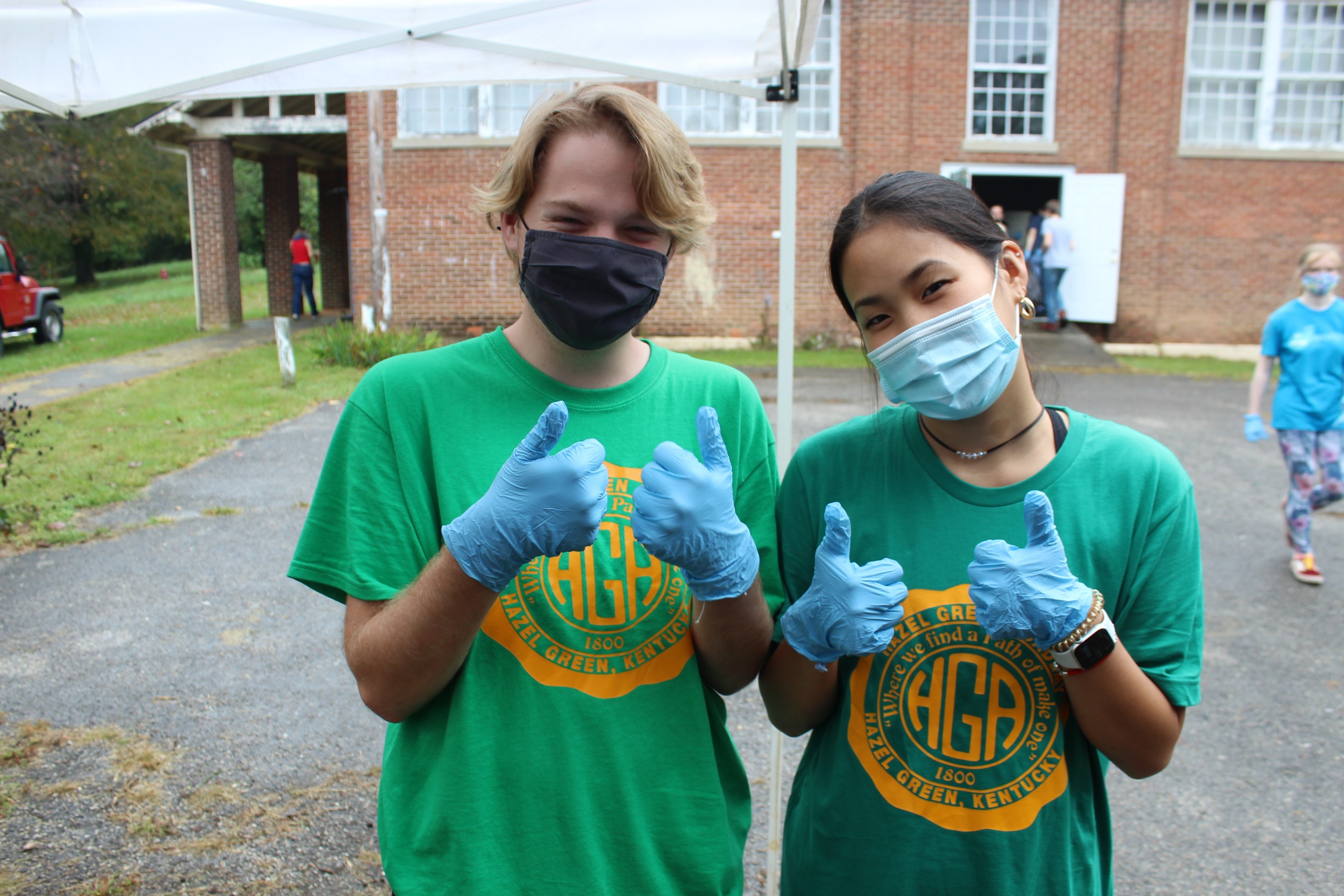 Craft Academy students work on revitalizing historic Hazel Green