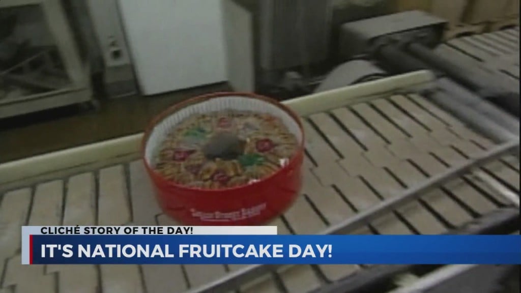 It's National Fruitcake Day! 122721 Gdk