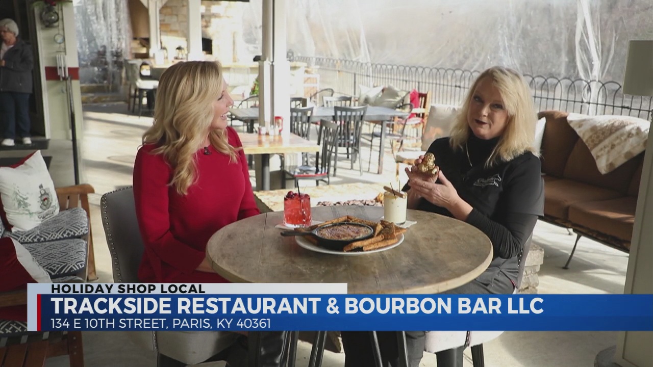 Holiday Shop Local Trackside Restaurant & Bourbon Bar at Paris Train