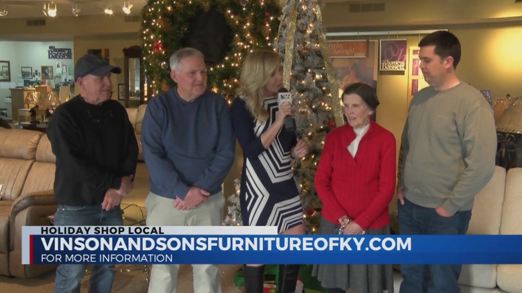 Holiday Shop Local: Vinson And Sons Furniture