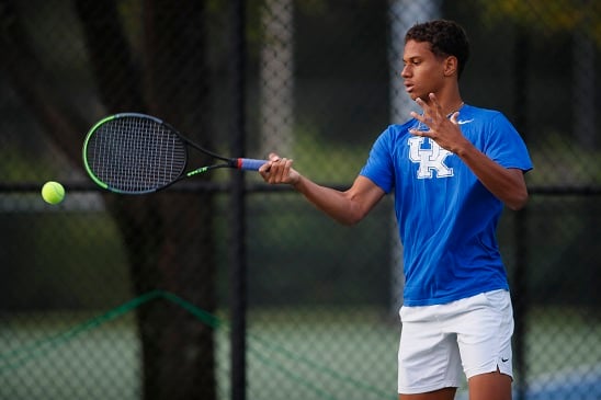 Gabriel Diallo. Tennis Photoday. Photo By Grant Lee | Uk Athletics