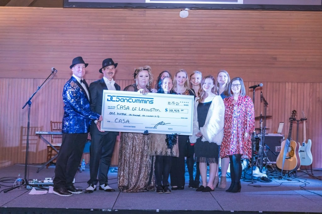 Dan Cummins 2021 Donation Check