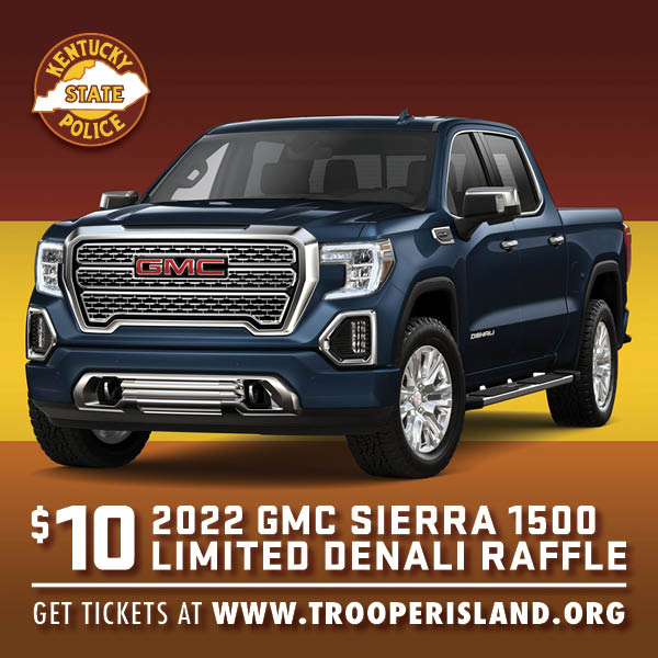 Tickets still available for 2022 Trooper Island raffle vehicle ABC 36