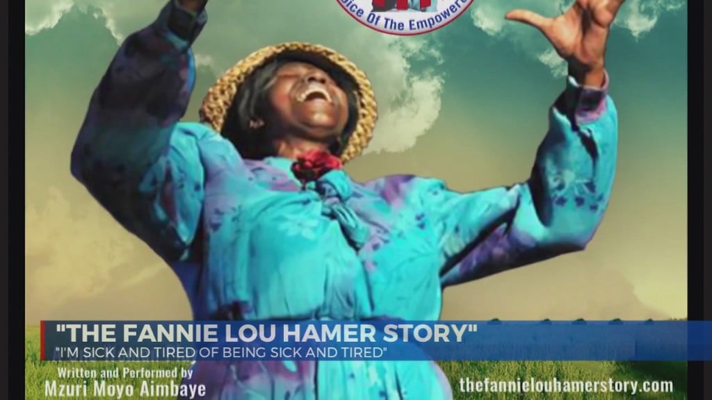 Lyric Theatre Interview With Whit Whitaker: "the Fannie Lou Hamer Story" Performed By Msuri Moyo Aimbaye