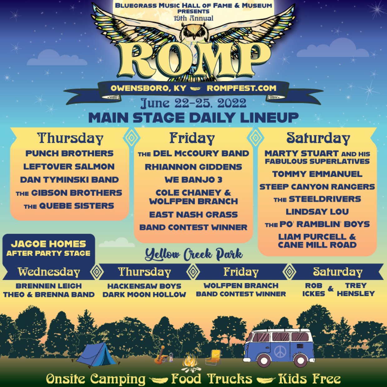 ROMP Festival coming to Owensboro June 2225, 2022 ABC 36 News