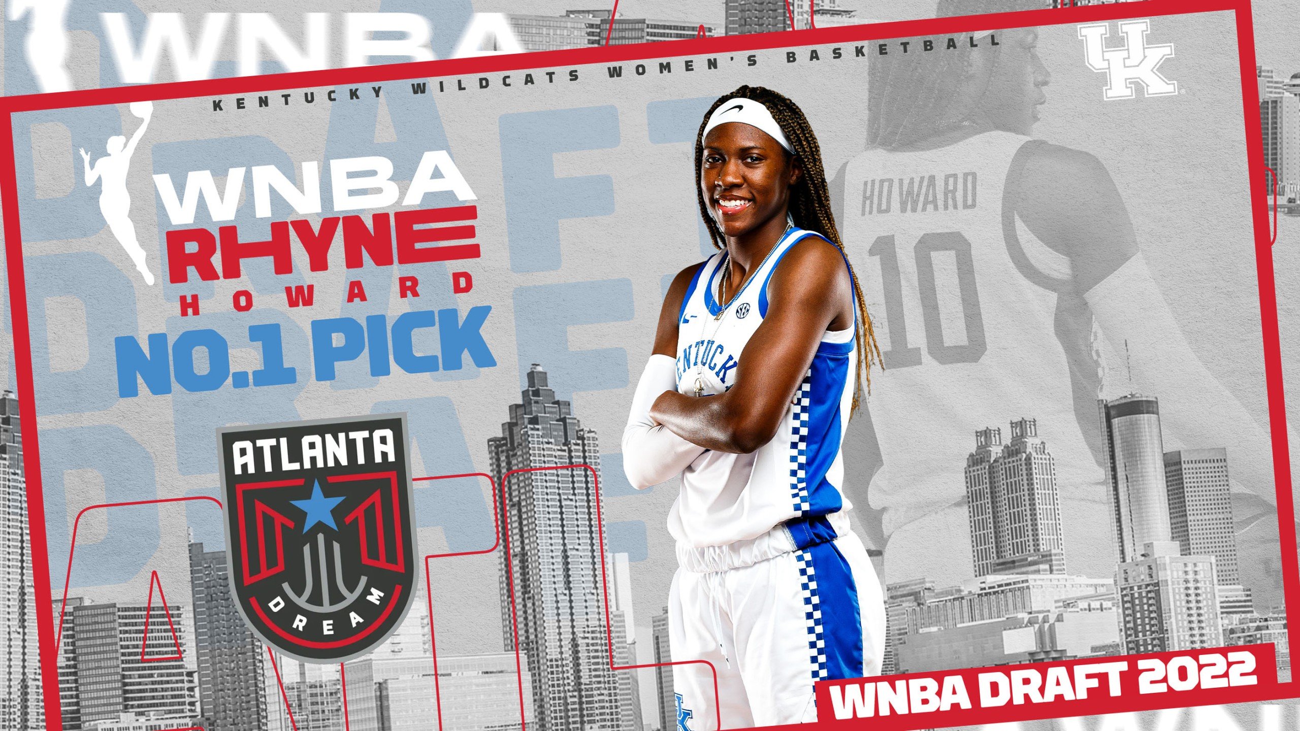 2022 WNBA Draft: Rhyne Howard selected No. 1 by Atlanta Dream