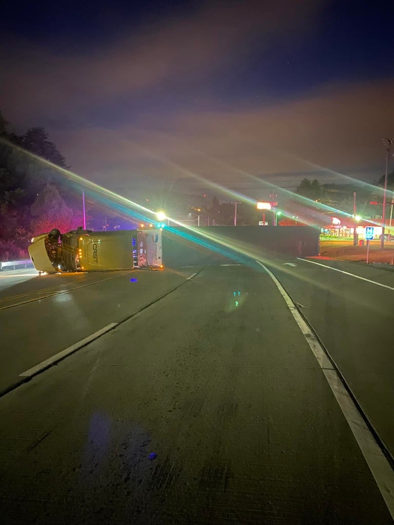 Hazard Semi Crash 5 5 22