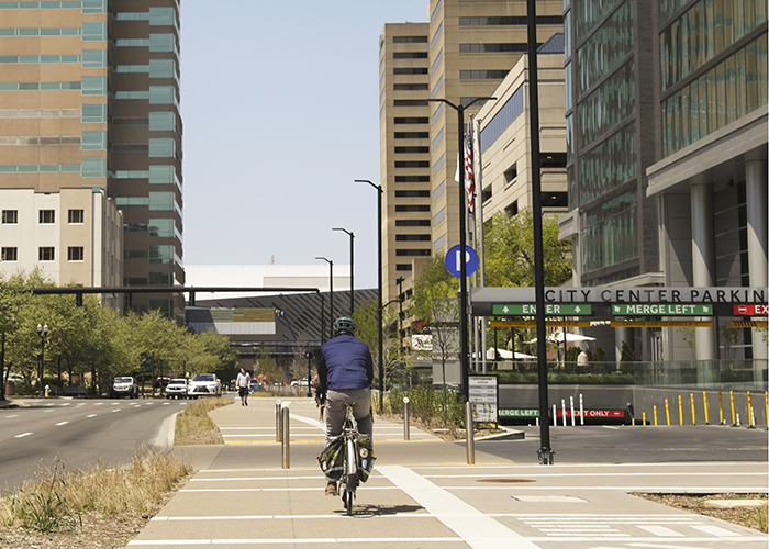 Along Vine Street April 27, 2022. Photo By Amy Wallot