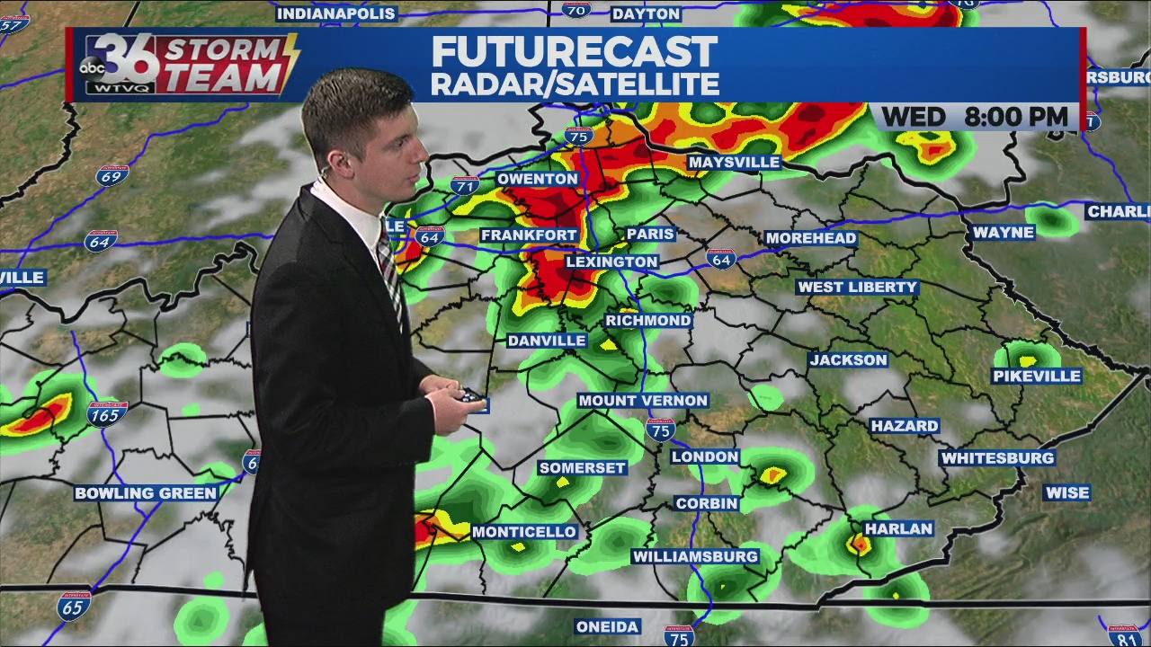 Unsettled weather pattern continues - WTVQ