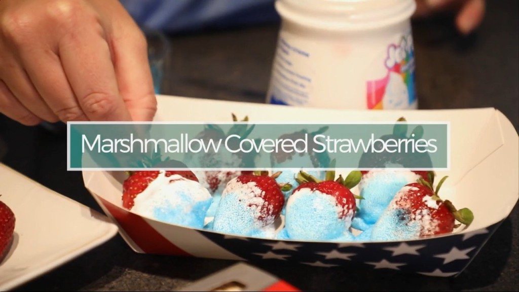 Mom2mom: Red, White & Blue Marshmallow Covered Strawberries For 4th Of July 6/20/2022