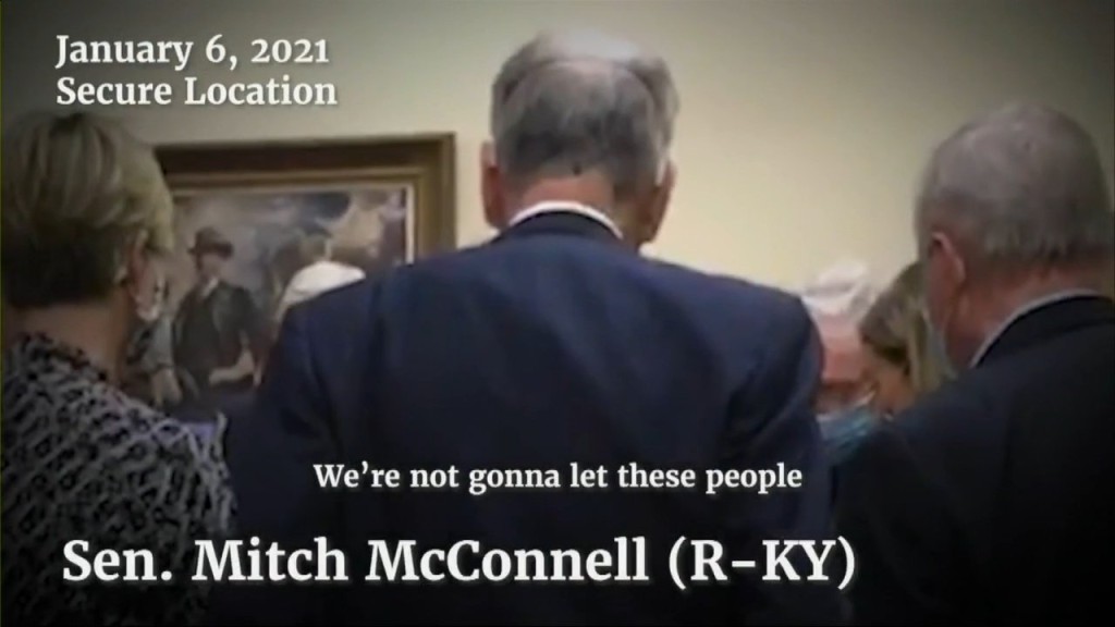 Sen Mcconnell During Jan 6th 7/22/22