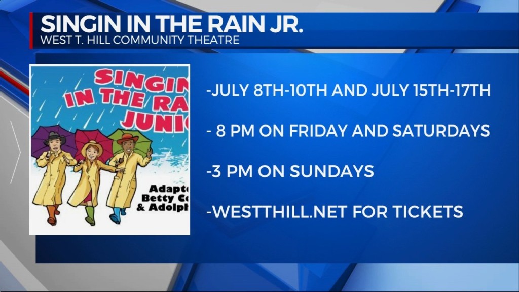 Singing In The Rain Jr. West Hill Theater 7/6/2022