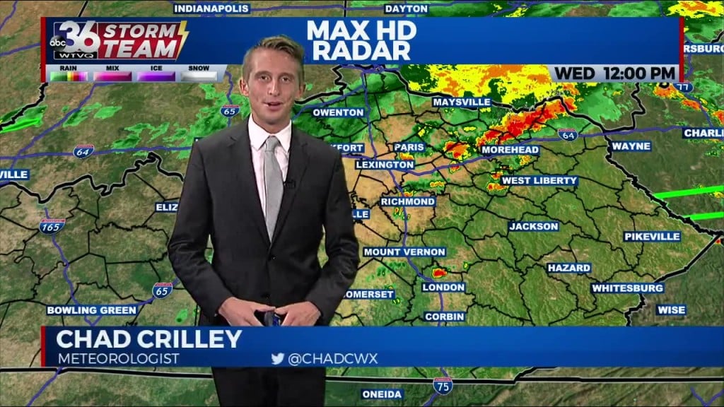 Chad Crilley's Wednesday Afternoon Forecast (7/27/22)
