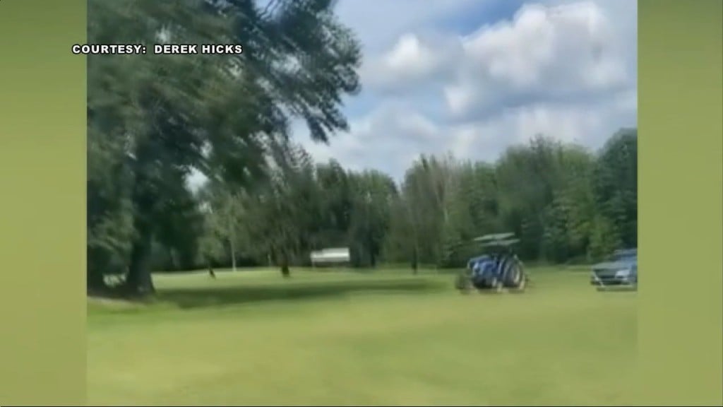 Police Chase Tractor At Golf Course 071422 6pm