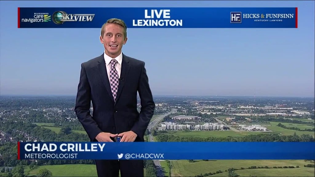 Chad Crilley's Thursday Morning Forecast (8/18/22)