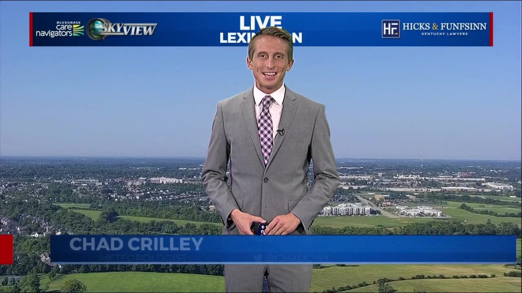 Chad Crilley's Friday Morning Forecast (8/19/22)