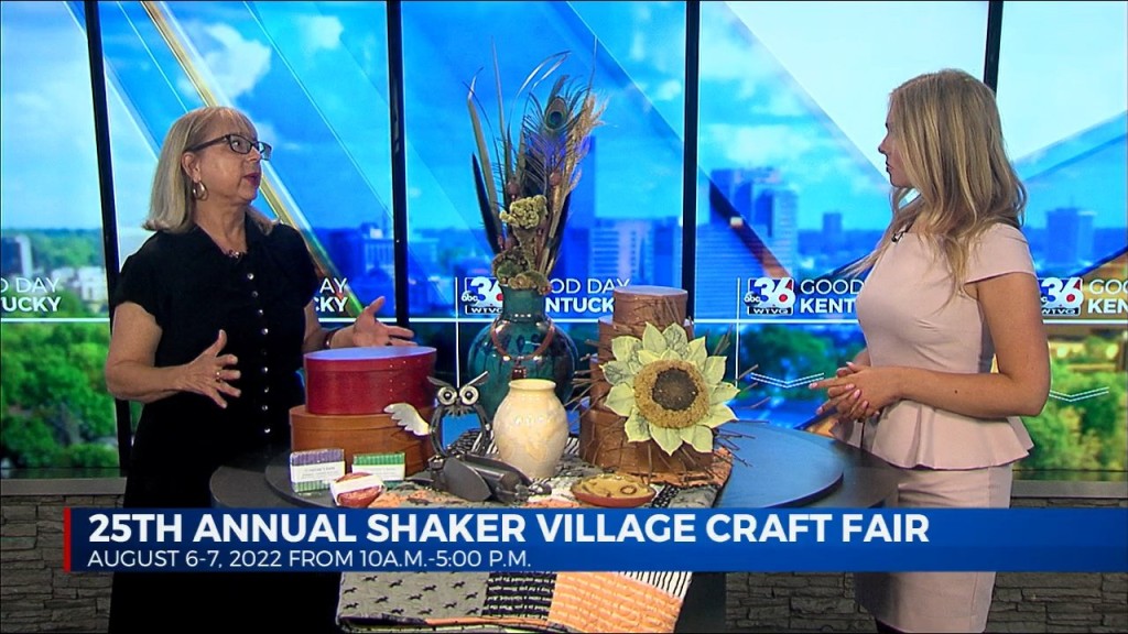 Shaker Village 25th Annual Craft Fair Interview With Lorrin Ingerson 8/4/2022