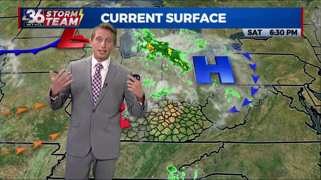 Saturday Evening Forecast (8/13/22)