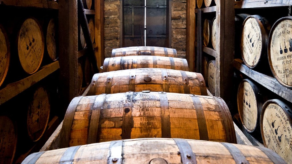 Bourbon barrels