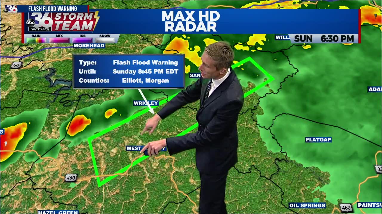 Active weather pattern continues through much of next week - ABC 36 News