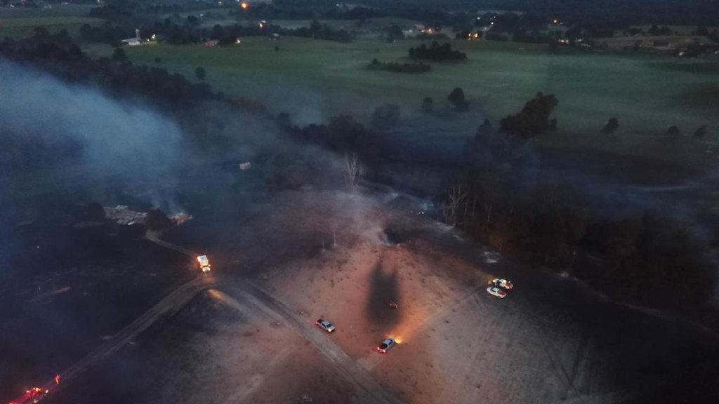 Lincoln County explosion | Credit: Matt Wood
