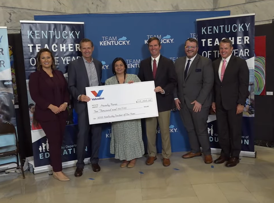 Mandy Perez Is Kentucky's 2023 Teacher Of The Year