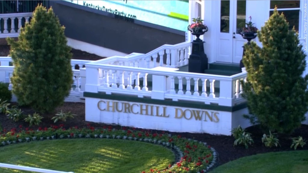 Churchill Downs, home of the Kentucky Derby in Louisville, KY
