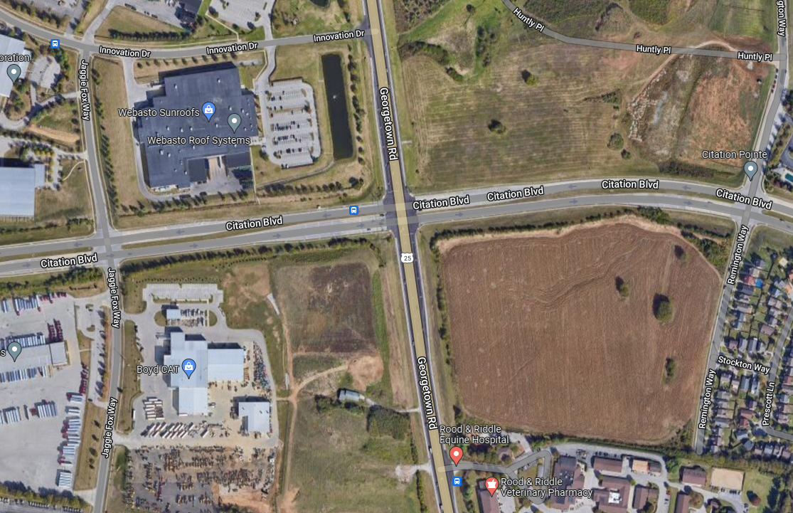 Shopping Complex Coming To Corner Of Citation Boulevard Georgetown Road