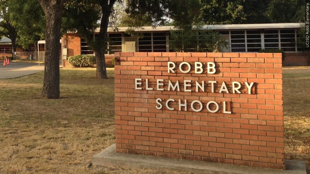 Robb Elementary School in Uvalde