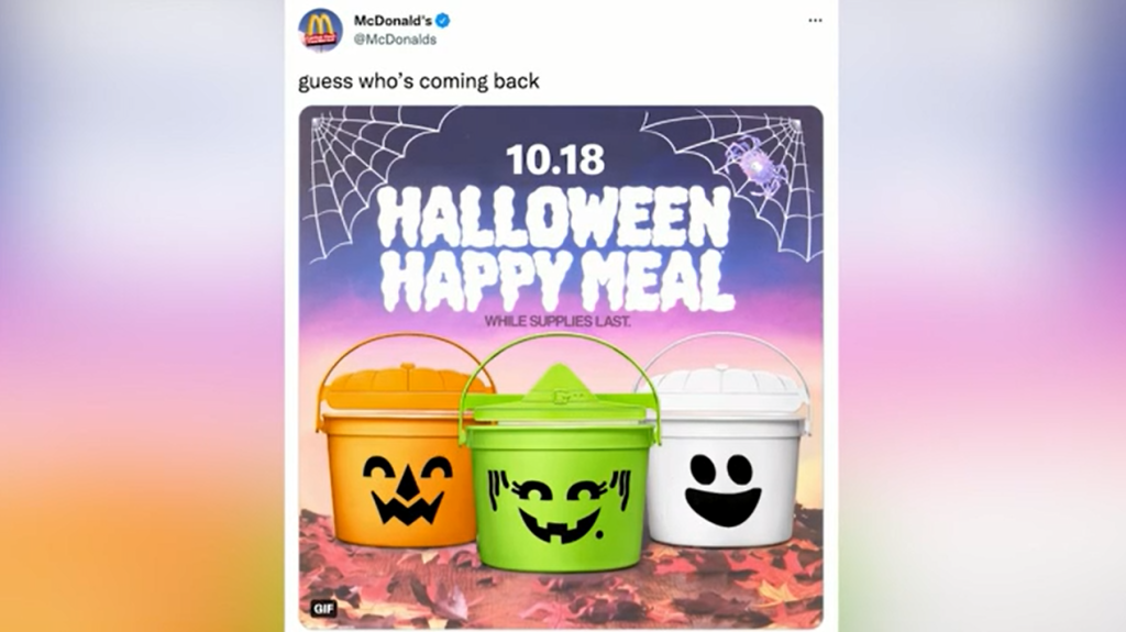 Happy Meal Pail
