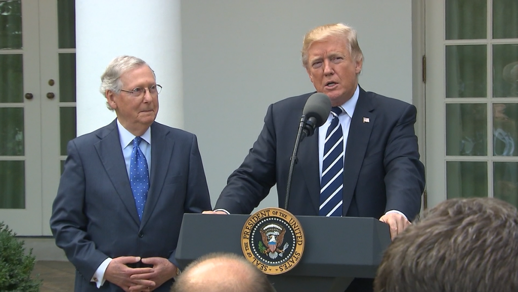 Donald Trump And Mitch Mcconnell