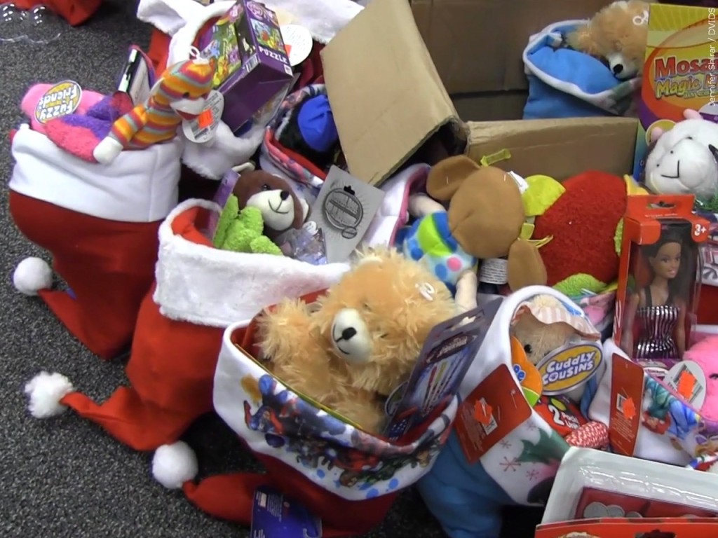 Holiday toy donations
