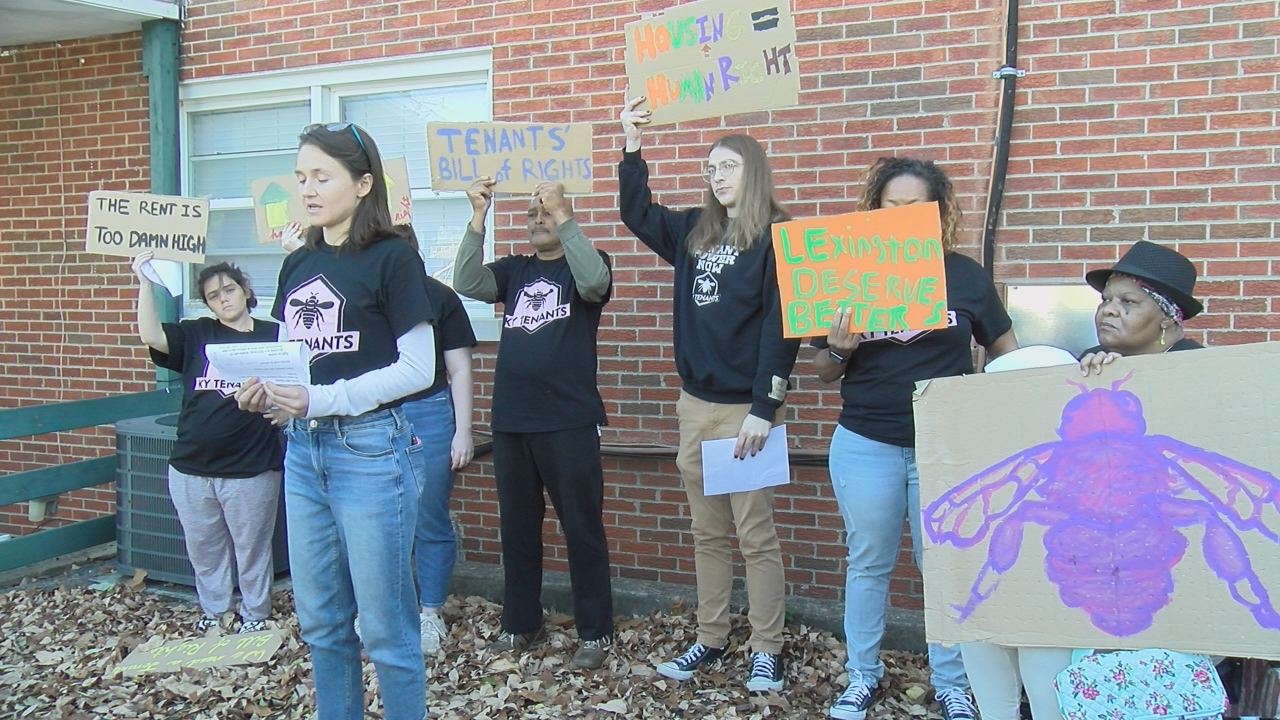 KY Tenants urge voters to vote, also urge for Tenants' Bill of Rights ahead of Election Day