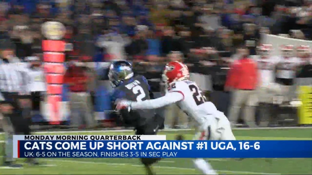 Monday Morning Quarterback With Jeff Piecoro:cats Come Up Short Against Ga, Looks To Keep Governor's Cup In Louisville Game, Potential Bowl Games 11/21/2022
