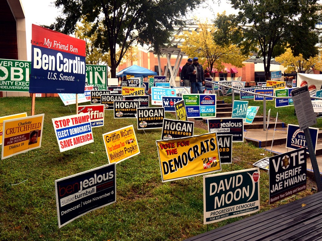 Political signs